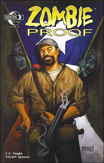Zombie Proof issue 2-B Billy Tucci Cover