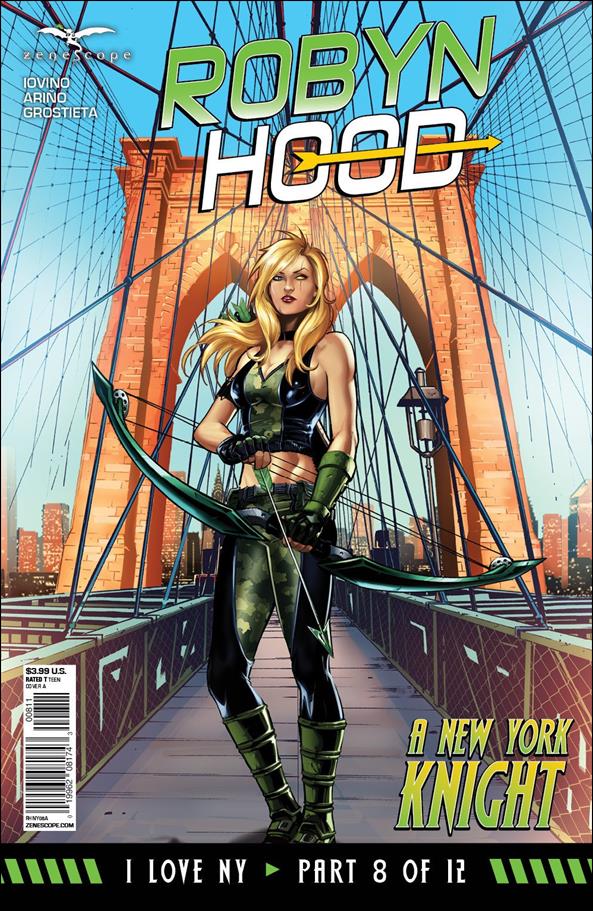 Robyn Hood: I Love NY issue 8 David Lorenzo Riveiro Cover
