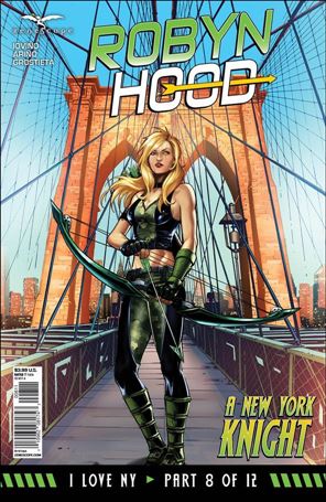 Robyn Hood: I Love NY issue 8 David Lorenzo Riveiro Cover