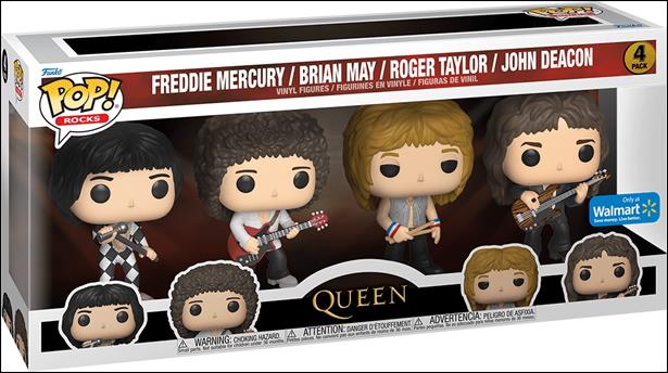 Pop! Rocks Multi-packs figure nn14 Queen Walmart Exclusive 4 Pack