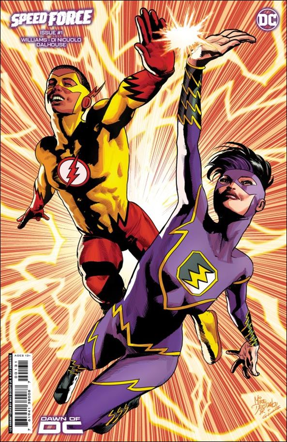 Speed Force (2023) issue 1-C Mike Deodato Jr. 1:25 Cardstock Cover