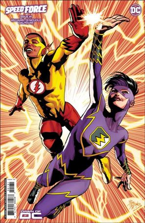 Speed Force (2023) issue 1-C Mike Deodato Jr. 1:25 Cardstock Cover