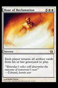 Magic the Gathering: Fifth Dawn (Base Set) card 14 Roar of Reclamation
