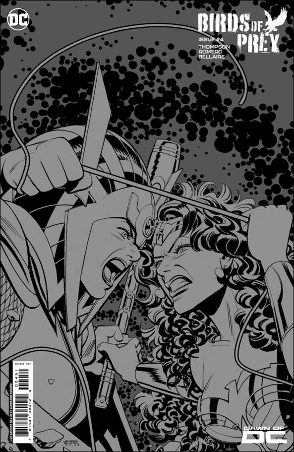 Birds of Prey (2023) issue 4-F Leonardo Romero 1:50 Cardstock Cover