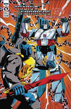 Transformers '84 issue 4-B Casey W. Coller Cover