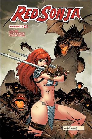 Red Sonja (2017) issue 22-D Reilly Brown Cover