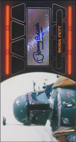 Empire Strikes Back 3D Widevision (Autograph Subset) card JB Jeremy Bulloch / Boba Fett