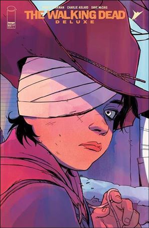 Walking Dead Deluxe issue 88-C Annie Wu Connecting Cardstock Cover