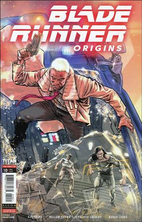 Blade Runner Origins issue 10-B Julian Lopez Cover