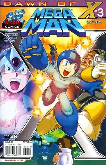 Mega Man issue 39 Patrick "Spaz" Spaziante Cover