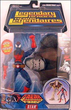 Legendary Comic Book Heroes (Monkeyman Series) figure 6 Star