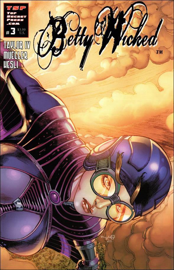 Betty Wicked issue 3 Rafael Lanhellas Wraparound Cover