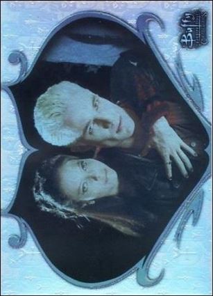 Buffy the Vampire Slayer: Connections (Parallel Foil Base Set) card BC-19 Spike & Drusilla Early Connection