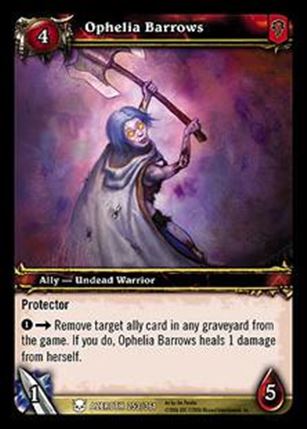 World of Warcraft: Heroes of Azeroth (Base Set) card 253 Ophelia Barrows