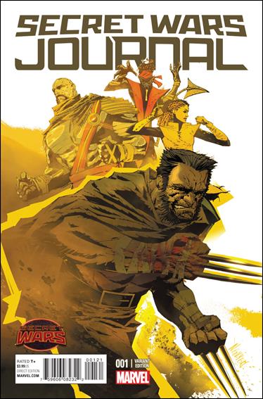 Secret Wars Journal issue 1-B Eric Nguyen 1:25 Cover
