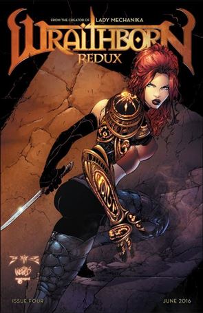 Wraithborn Redux issue 4-B Kiara Cover