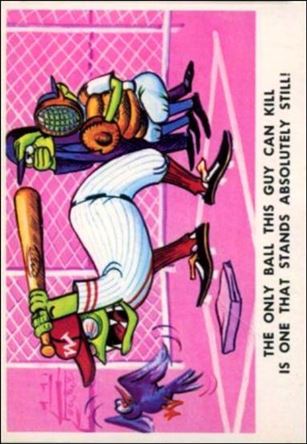 Baseball Weird-Ohs (Base Set) card 65 Cleat Clout