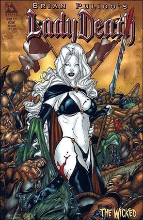 Brian Pulido's Lady Death: The Wicked issue 1/2-D Victory Cover 1/1000