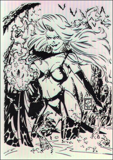 Lady Death All Chromium (NecroChrome Subset) card 1