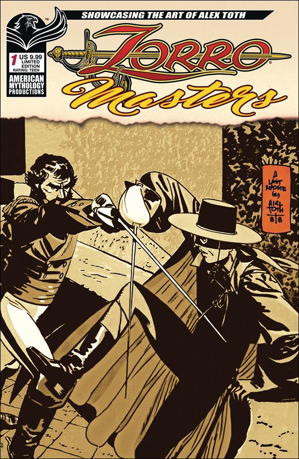Zorro: Masters issue 1-B Limited Edition Cover