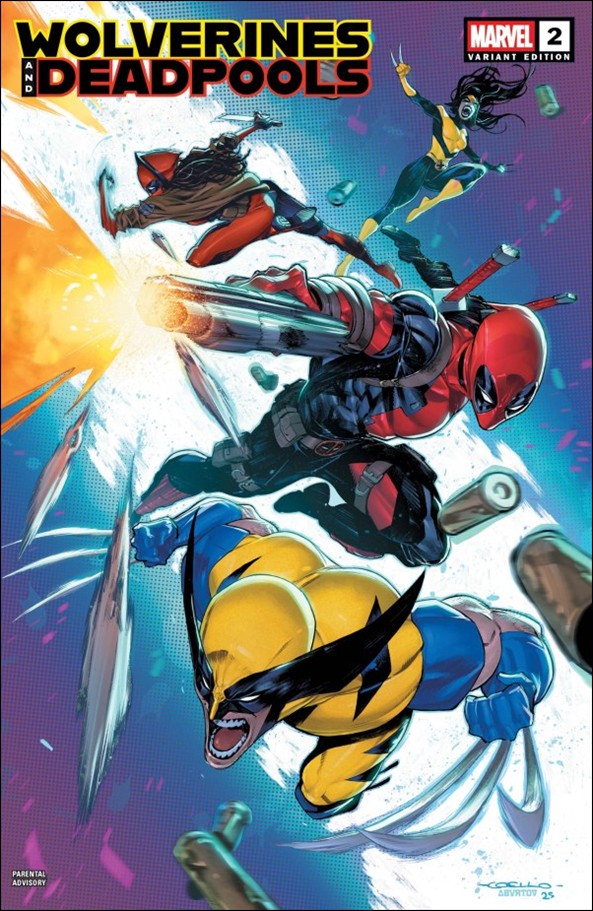 Wolverines & Deadpools (2025) issue 2-C Iban Coello 1:25 Cover
