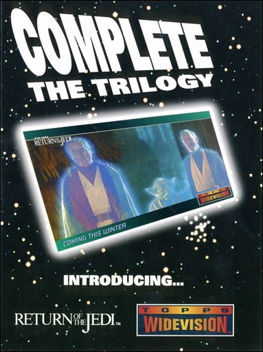 Star Wars: Return of the Jedi Widevision (Promo) card nn 5x7 Panel