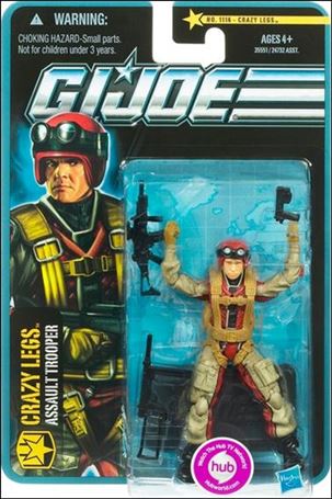 G.I. Joe: The Pursuit of Cobra figure 1116 Crazy Legs (Assault Trooper)