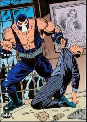 Batman: Saga of the Dark Knight (Base Set) card 83 Knightfall - Face Me!