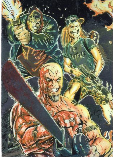 Evil Ernie Series II Chromium: Glow in the Dark (Base Set) card 93 Dead Onez
