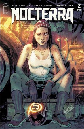 Nocterra issue 2-D Tony Daniel 1:25 Cover