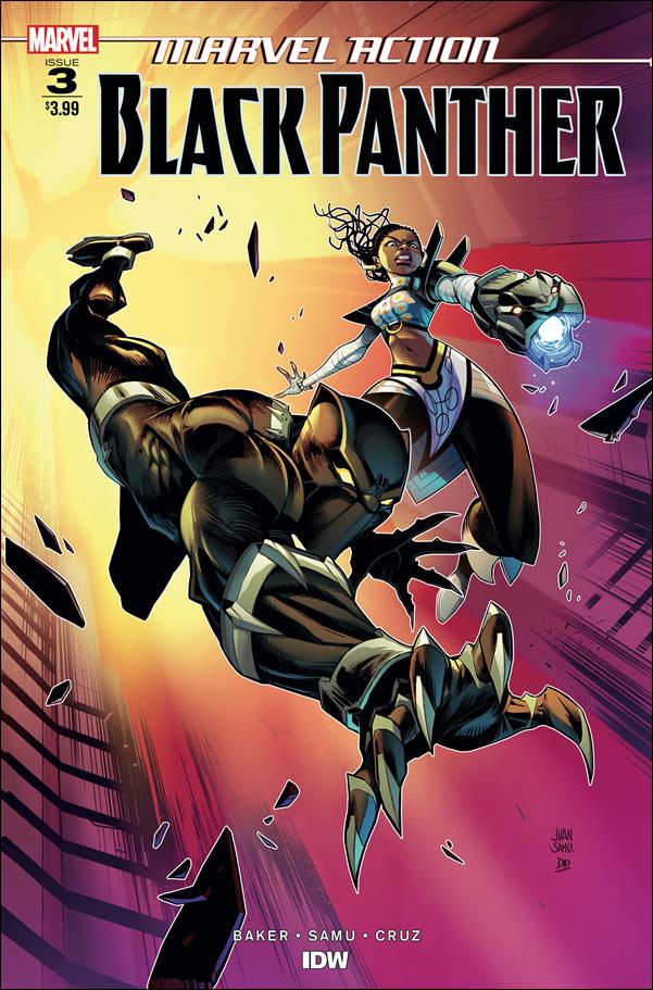 Marvel Action: Black Panther issue 3 Juan Samu Cover