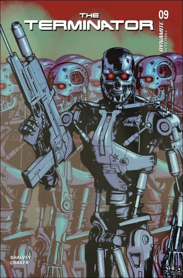 Terminator (2024) issue 9-C Cat Staggs Cardstock Cover