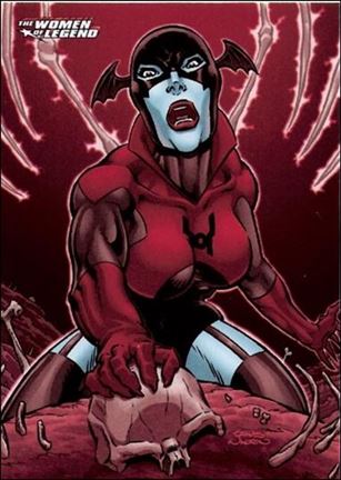 Women of Legend (Base Set) card 33 DC Comics Bleez