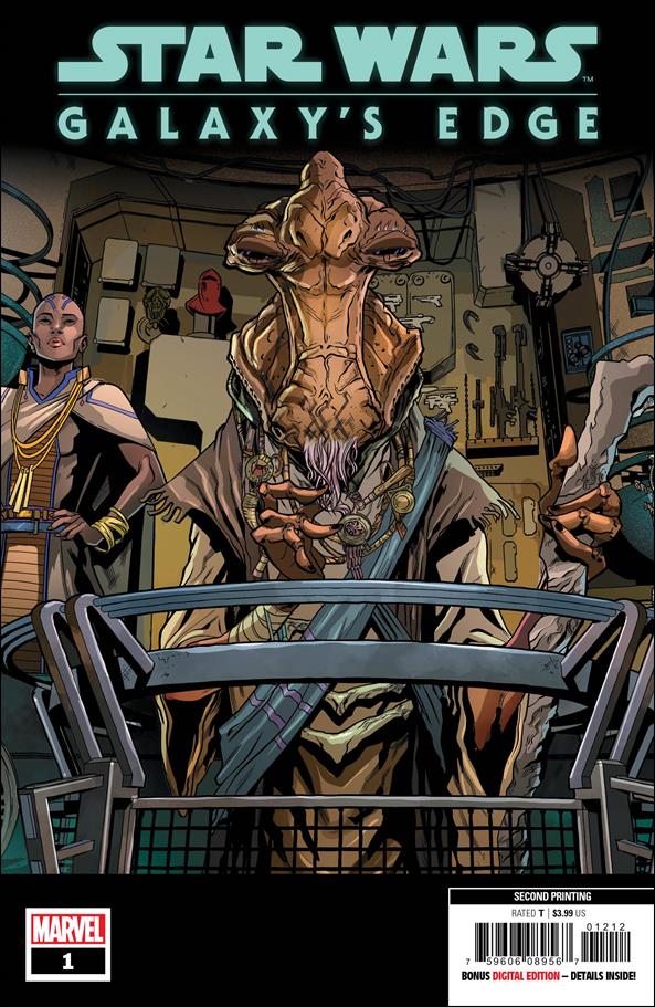 Star Wars: Galaxy's Edge issue 1-E Will Sliney Cover (2nd Printing)