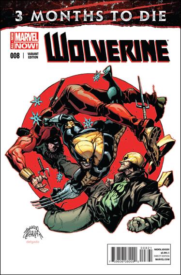Wolverine (2014) issue 8-B Ryan Stegman 1:25 Cover