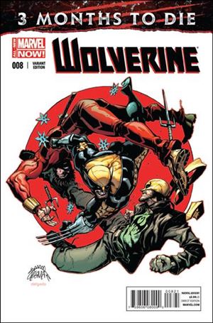 Wolverine (2014) issue 8-B Ryan Stegman 1:25 Cover