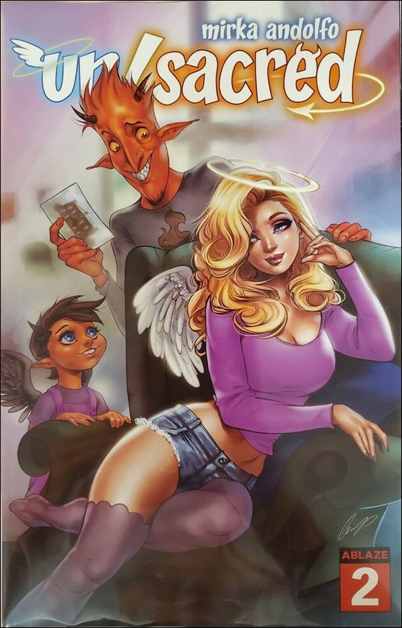 Un/Sacred (2020) issue 2-C Elias Chatzoudis Cover