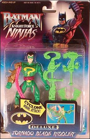 Batman: Knight Force Ninjas figure 11 Tornado Blade Riddler