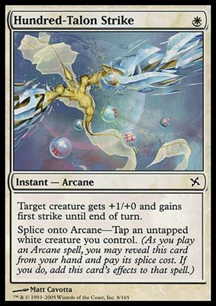 Magic the Gathering: Betrayers of Kamigawa (Base Set) card 8 Hundred-Talon Strike