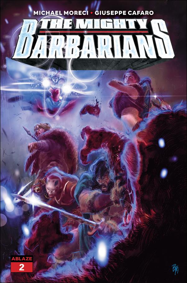 Mighty Barbarians issue 2-C Ennio Bufi Cover