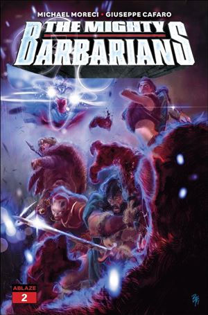 Mighty Barbarians issue 2-C Ennio Bufi Cover