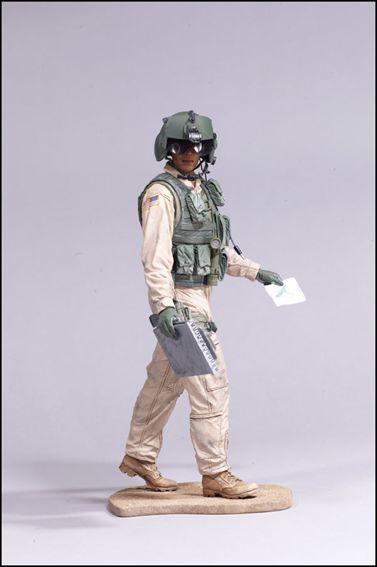 McFarlane Military (Series 3) figure 2-B Army Helicopter Crew Chief (Ethnic)