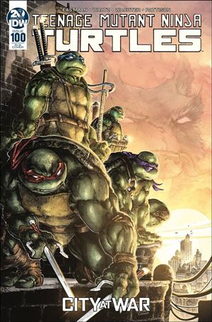 Teenage Mutant Ninja Turtles (2011) issue 100-D Freddie Williams II 1:25 Cover