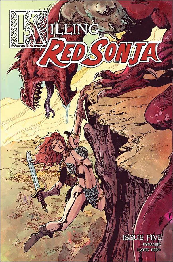 Killing Red Sonja issue 5-C Roberto Castro Cover