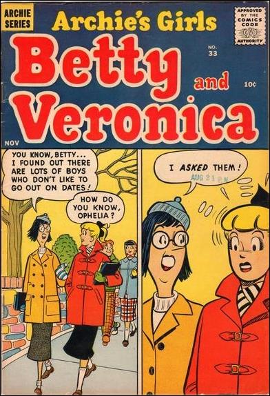 Archie's Girls Betty & Veronica issue 33