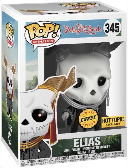 POP! Animation figure 345-B Elias (Greyscale) Chase Hot Topic Exclusive