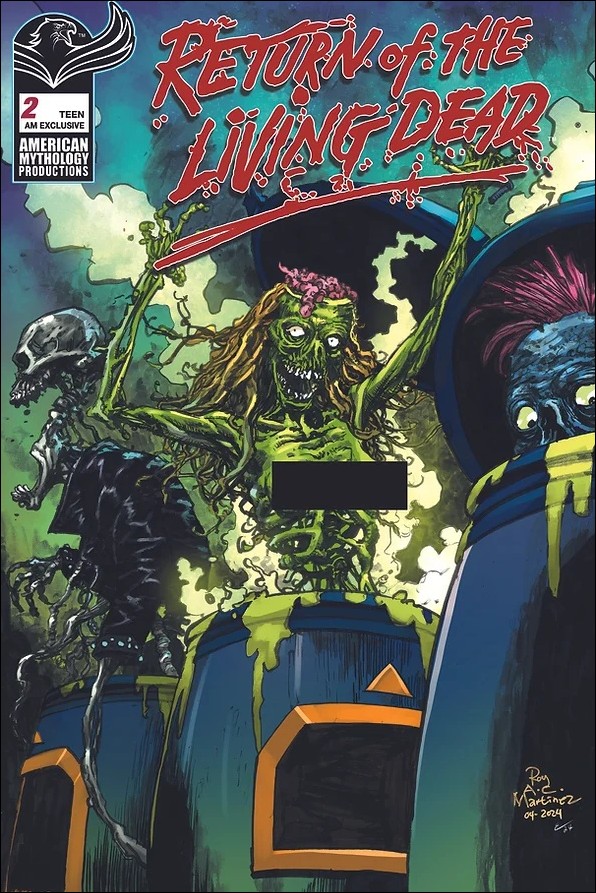 Return of the Living Dead (2024) issue 2-E Roy Allan Martinez Cover