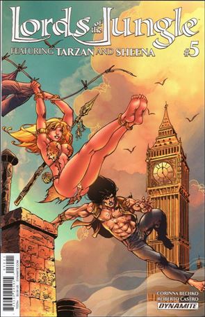 Lords of the Jungle issue 5-B Roberto Castro Cover