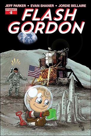 Flash Gordon (2014) issue 8-C Ken Haeser Subscription Cover