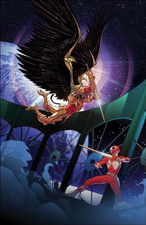 Mighty Morphin Power Rangers issue 17-E Dan Mora 1:30 Cover